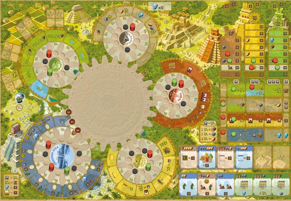 Tzolk'in: O Calendário Maia Board Game Novo - BoardGamePlay Store