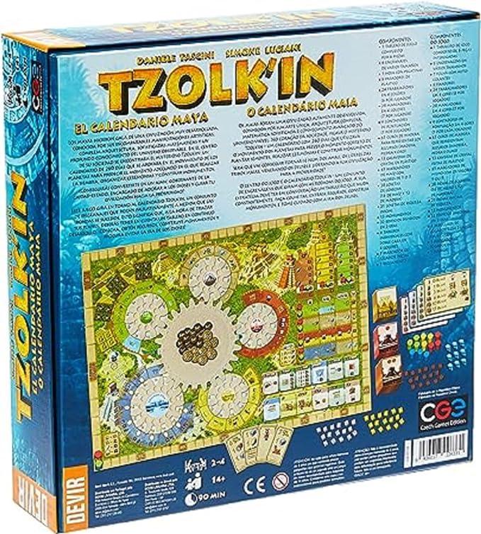 Tzolk'in: O Calendário Maia Board Game Novo - BoardGamePlay Store