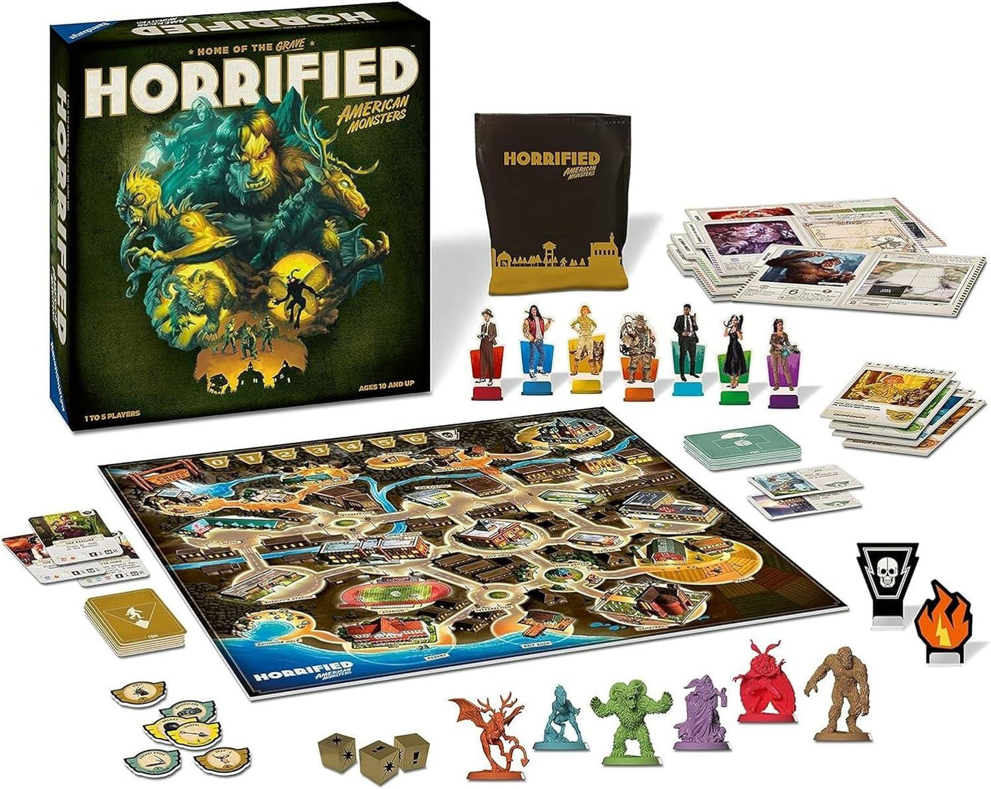 Horrified: American Monsters - BoardGamePlay Store