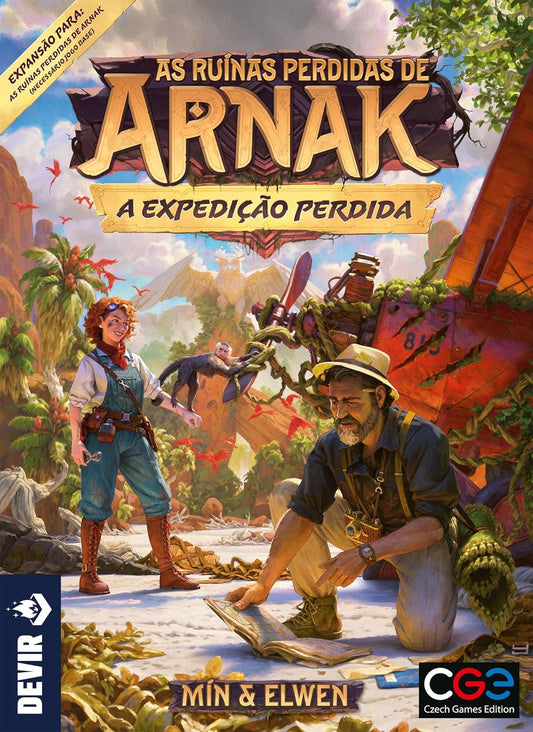 As Ruínas Perdidas de Arnak: A Expedição Perdida Expansão