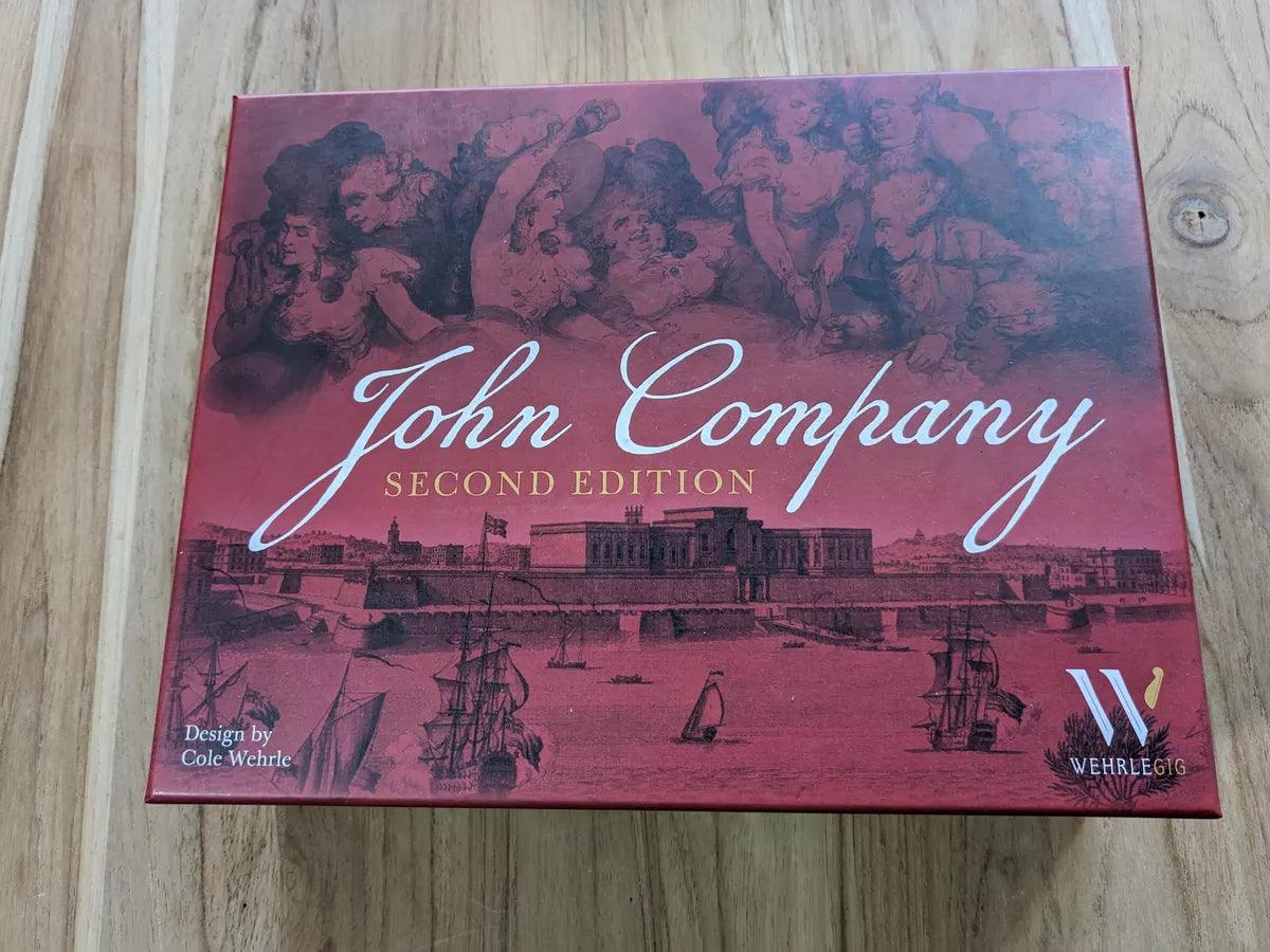 John Company Board Game Usado Sleevado C/ Moedas De Metal - BoardGamePlay Store