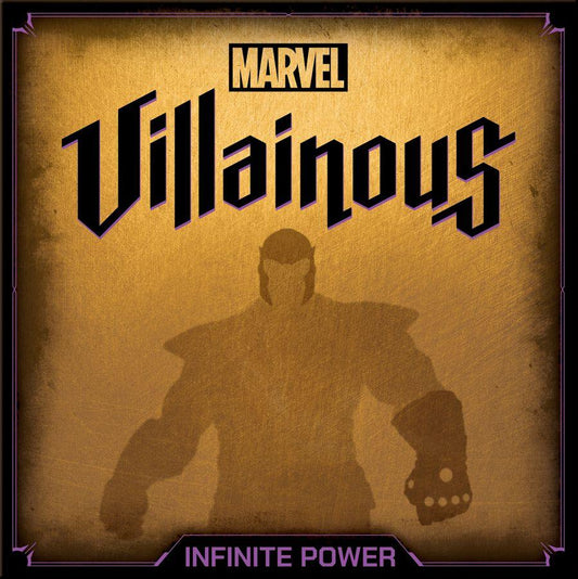 Marvel Villainous Infinite Power Board Game Usado Sleevado com Kit de Pedras do Infinito - BoardGamePlay Store