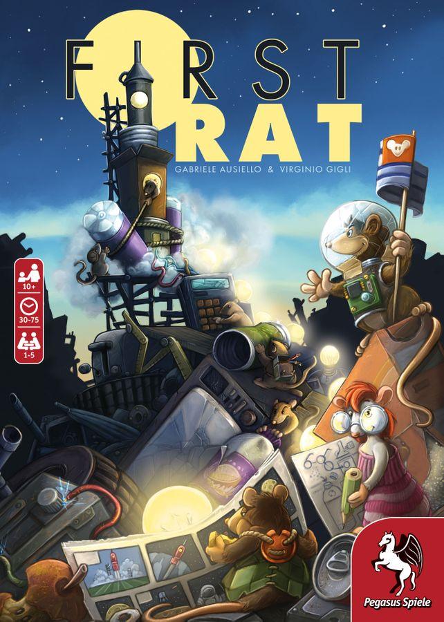 First Rat Board Game Novo - BoardGamePlay Store