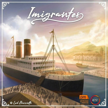 Imigrantes Board Game Novo - BoardGamePlay Store